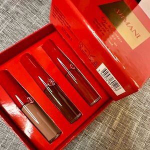 ARMANI Beauty Lip 💋 Maestro Velvet Matte Lip Color - Red and Nude Tones NIP 💋
